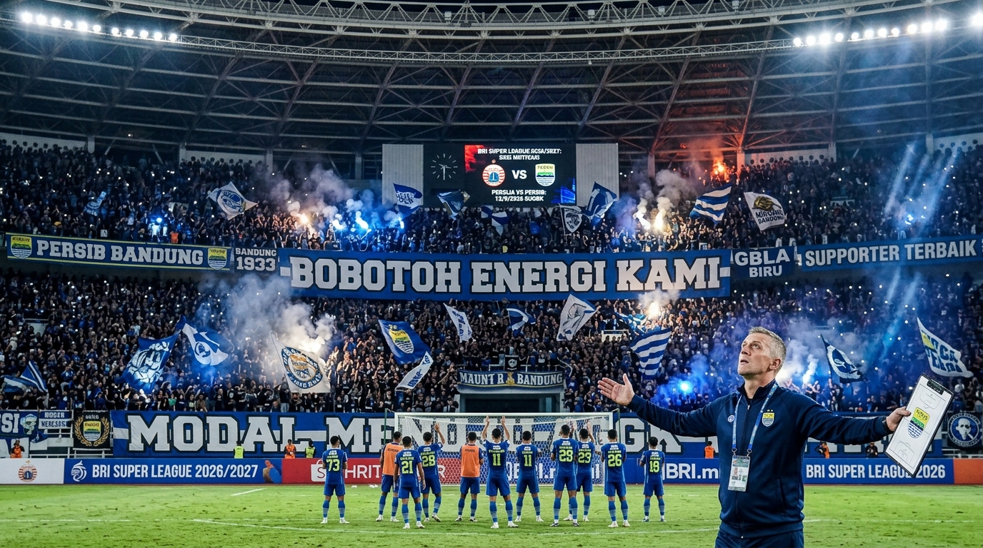 BRI Super League: Energi Bobotoh dari GBLA, Bekal Persib Menantang Persija di GBK